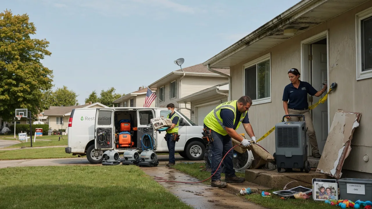 Water Damage Restoration in Newport, PA near me